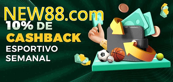 10% de bônus de cashback na NEW88.com